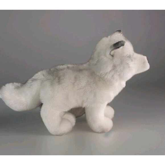 Douglas Cuddle Toys White Arctic Fox 17" Plush Stuffed Animal Collectible Toy - Picture 3 of 9